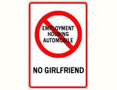 no relationship sign